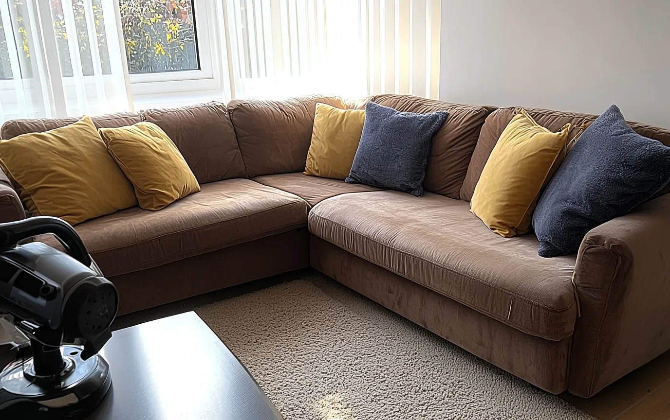Corner Sofa Cleaning